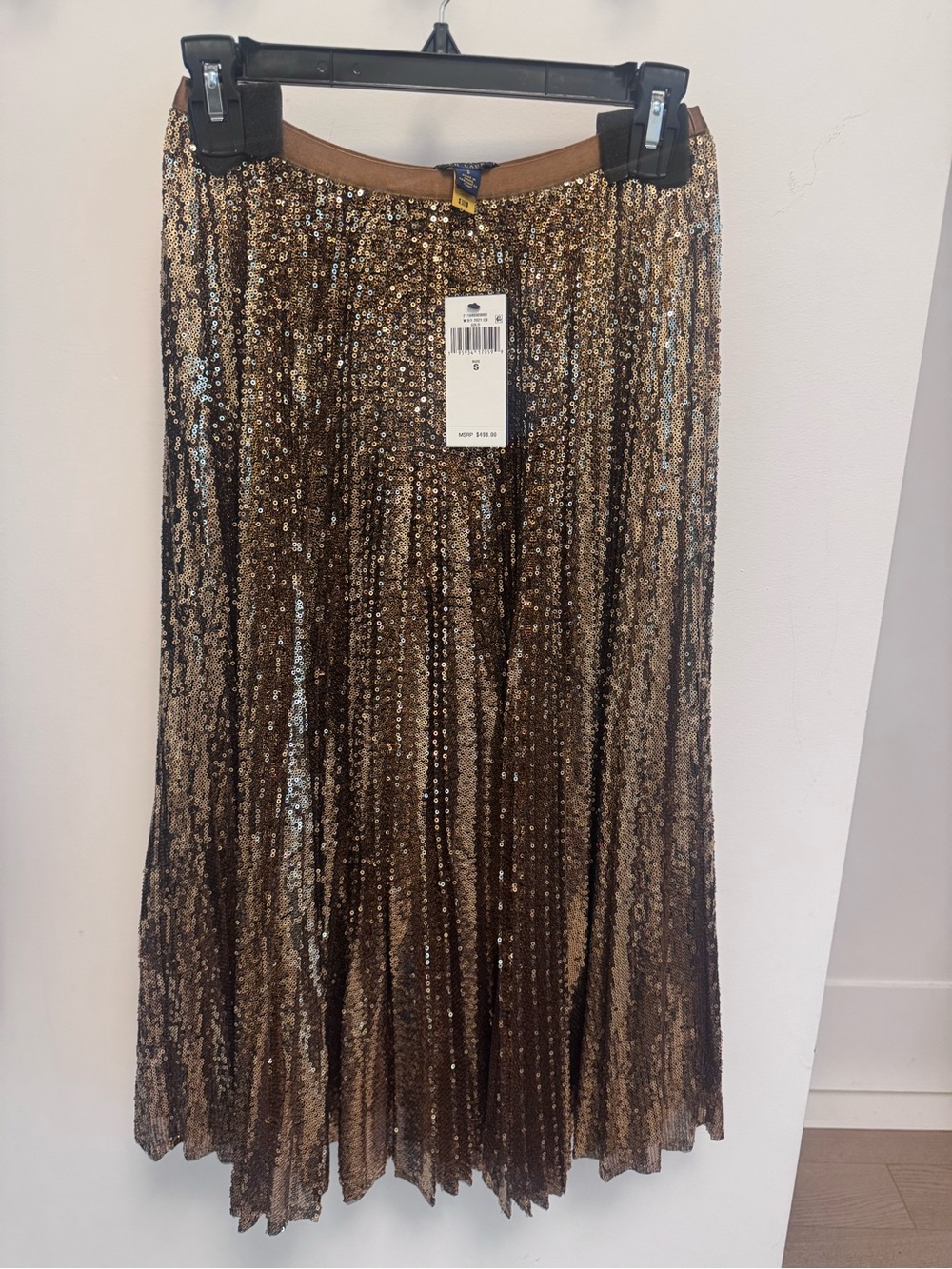 New w tags Ralph Lauren sequin skirt